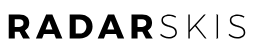 Radar skis for waterskiing